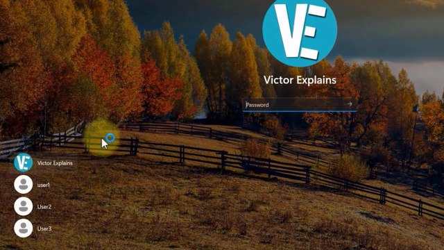 Fix there no switch user option on login screen on Windows 11 / 10