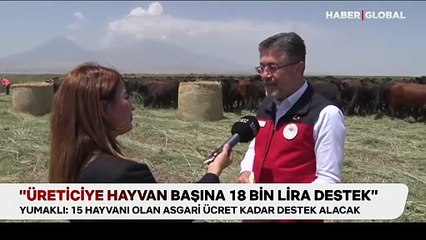 Tarım ve Orman Bakanı Haber Global’de