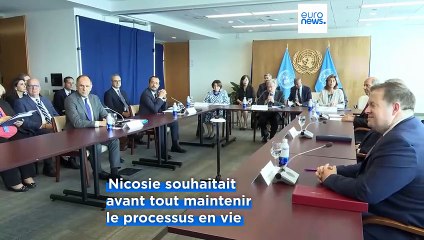Chypre : pas de progrès mais pas d'impasse dans les pourparlers informels à cinq
