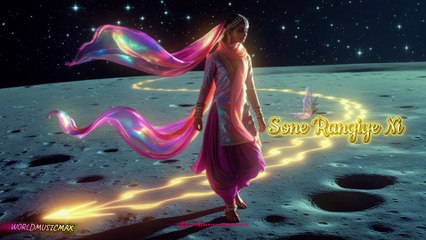 Sone Rangiye Ni 💞 | Beautiful Romantic Punjabi Song with AI & Traditional Touch