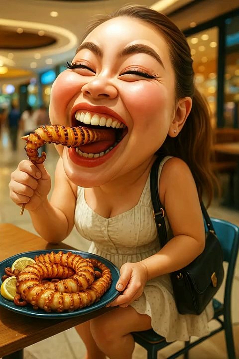 Eat squid