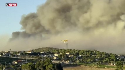 L'incendie de Martigues n'était toujours pas maîtrisé vendredi matin
