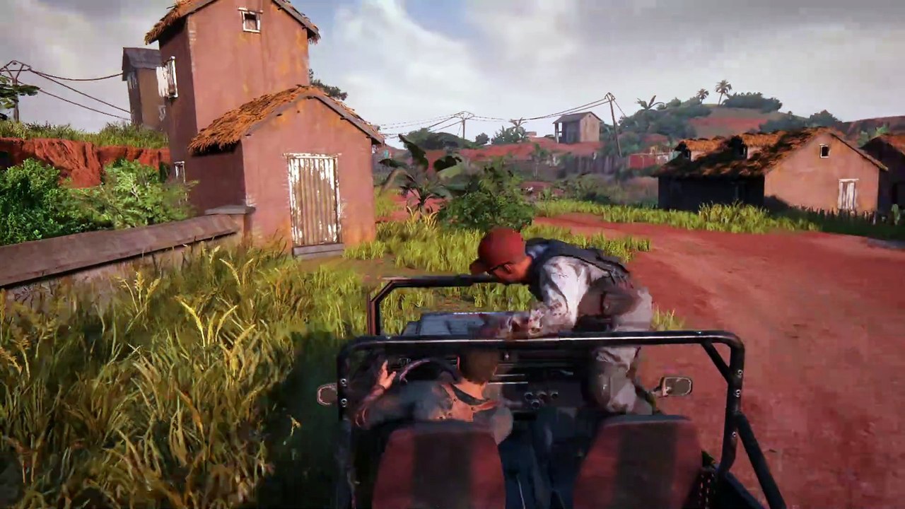 UnCharted4 PC Hard Mode Best Motorbike Chasing Sequence Drake Brothers #gaming#uncharted4#gameplay#pcgaming