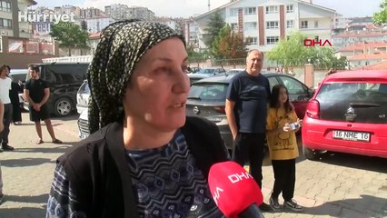 Ankara'nın Keçiören ilçesinde bulunan bir binada yangın!