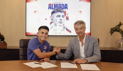 El primer test de Thiago Almada