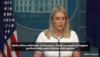 Trump sottoposto a esami medici, Casa Bianca: "Ha un'ottima salute"