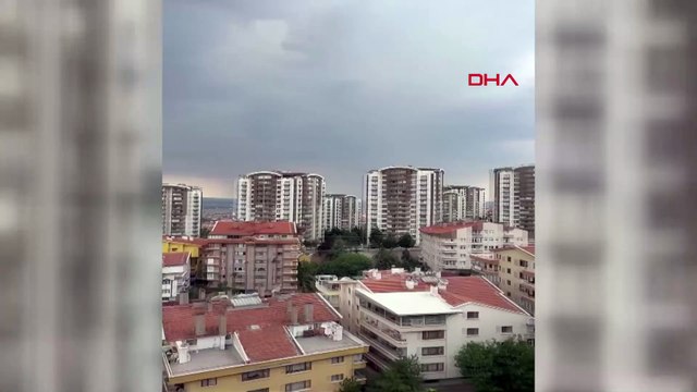 Ankara'da 14 katlı binada yangın! Mahsur kalanlar kurtarılıyor