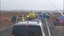 Accidente en Antigua, Fuerteventura