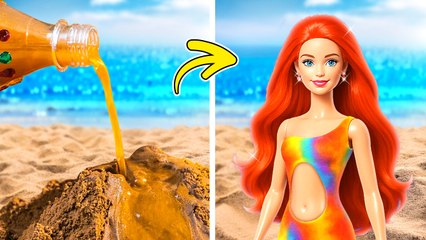OMG! LOST in THE SAND Makeover🙀 GLAM DIY Crafts and TOP Beauty Gadgets💄✨