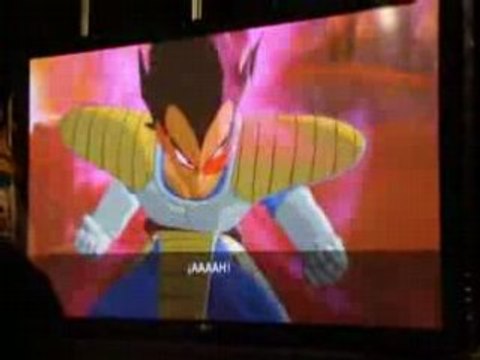 DBZ BURST LIMIT, Vegeta contre Sangoku (Expomanga 2008).