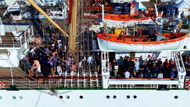 Voiles de Légende vues du ciel