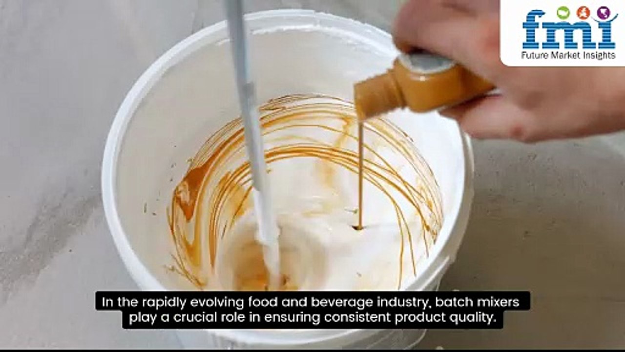 Batch Mixer Market Growth Accelerates, Poised for USD 9.12 Billion Valuation by 2034