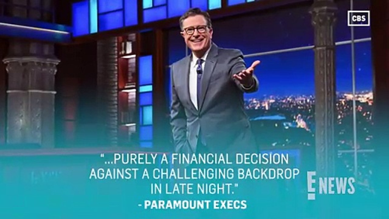 Stephen Colbert Announces Late Show Cancellation After 10 Years