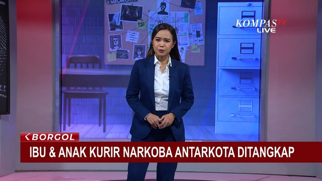 BNN Tangkap Ibu dan Anak Kurir Sabu Jaringan Madura-Jakarta, 2 Kg Sabu Disita | BORGOL