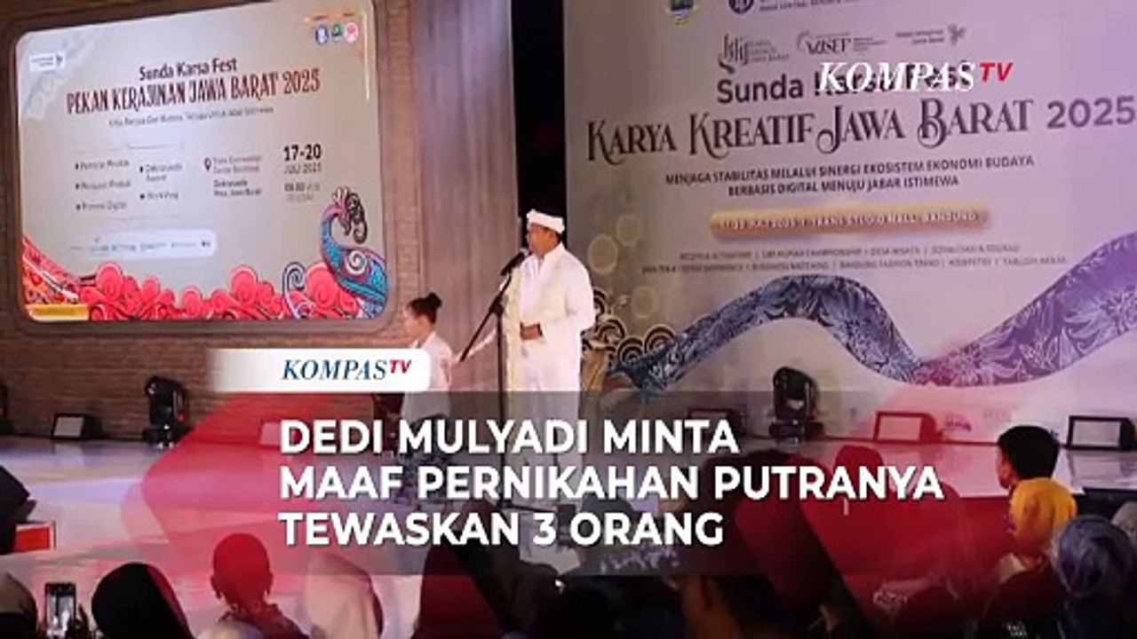 Dedi Mulyadi Minta Maaf Pernikahan Putranya Tewaskan 3 Orang, Beri Santunan Rp150 Juta