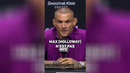 UFC 318 - Poirier et Holloway annoncent un combat féroce et une "grosse collision"