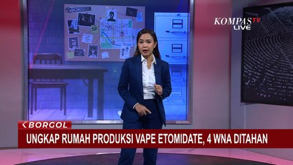 4 WNA Produksi Cairan Penenang untuk Vape di Tangerang Ditangkap Polisi | BORGOL