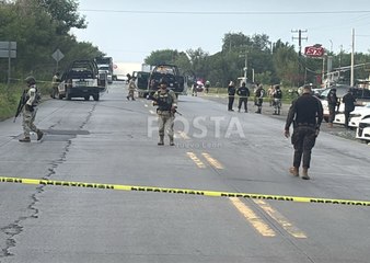 Enfrentamiento en Cadereyta termina con 4 delincuentes abatidos
