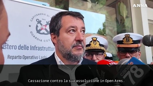 Salvini: Su Open Arms c'e' chi non si rassegna, andiamo avanti