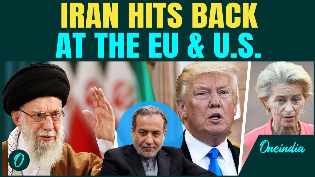 Iranian FM BLASTS U.S for Warmongering | Warns EU to abandon ‘worn-out policies of threat’ for talks
