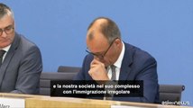 Merz: la Germania non deve sovraccaricarsi di immigrazione irregolare