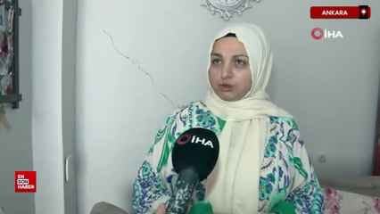 Ankara'da duvarları çatlayan binada önlem alınması talebi