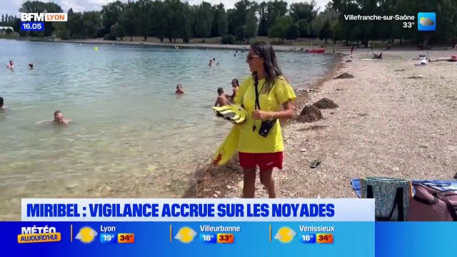 Miribel : vigilance accrue sur les noyades