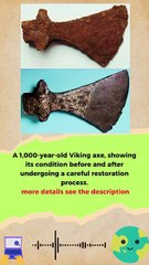 1,000 year old ancient Viking axe, #history
