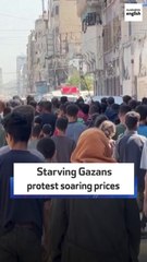 Starving Gazans protest soaring prices