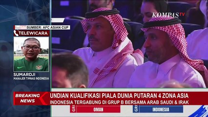 [FULL] Hasil Undian, Lawan Pertama Timnas Indonesia di Putaran 4 Kualifikasi Piala Dunia 2026