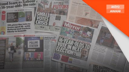 UK turun had umur mengundi kepada 16 tahun