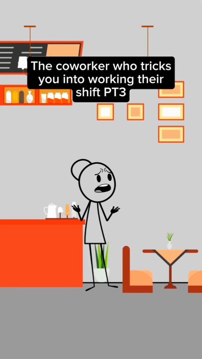 Part 3. The coworker who tricks you into working their shift #animation #funny #corporate #comedy #animation #work #usa🇺🇸 #viralvideo #shorts