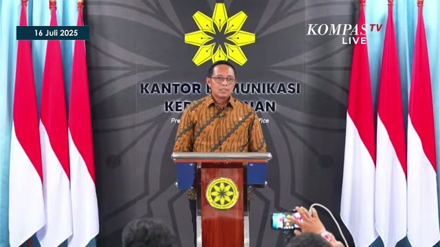 [FULL] Istana soal Kesepakatan Tarif Trump hingga Persiapan HUT ke-80 RI di Jakarta