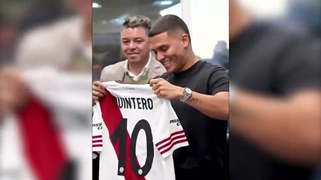 Juan Fernando Quintero ya es jugador de River Plate
