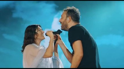 Cremonini duetta con Elisa , gran finale del tour all'Olimpico a Roma