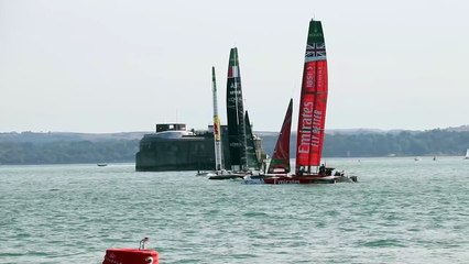 Sail GP practice on Friday 18th July 2025