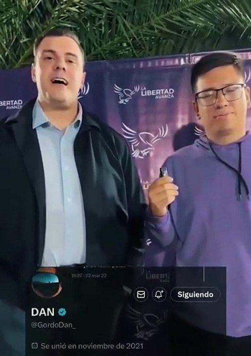 El apoyo del Gordo Dan al concejal libertario Pablo López, que pedía a sus empleadas sexo a cambio de dinero