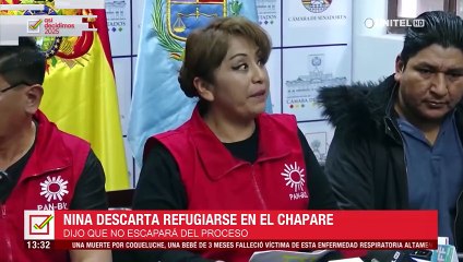 Tras dichos de contar muertos, Nina dice que es juzgada por un “discurso revolucionario” y asegura que se defenderá