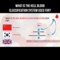 What is the Kell blood classification system used for?