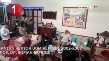 [TOP 3 NEWS] Eks Rektor UGM Tarik Ucapan soal Ijazah Jokowi hingga Tom Lembong Divonis 4,5 Tahun