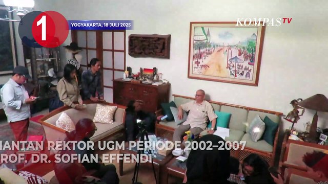 [TOP 3 NEWS] Eks Rektor UGM Tarik Ucapan soal Ijazah Jokowi hingga Tom Lembong Divonis 4,5 Tahun