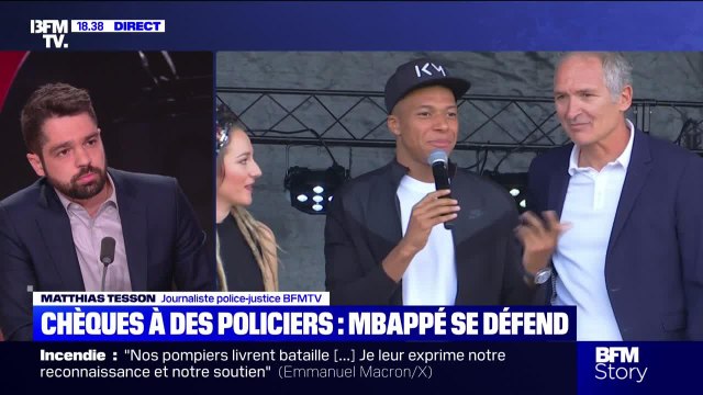 Story 3 : Chèques de Mbappé à des policiers, une enquête ouverte - 18/07