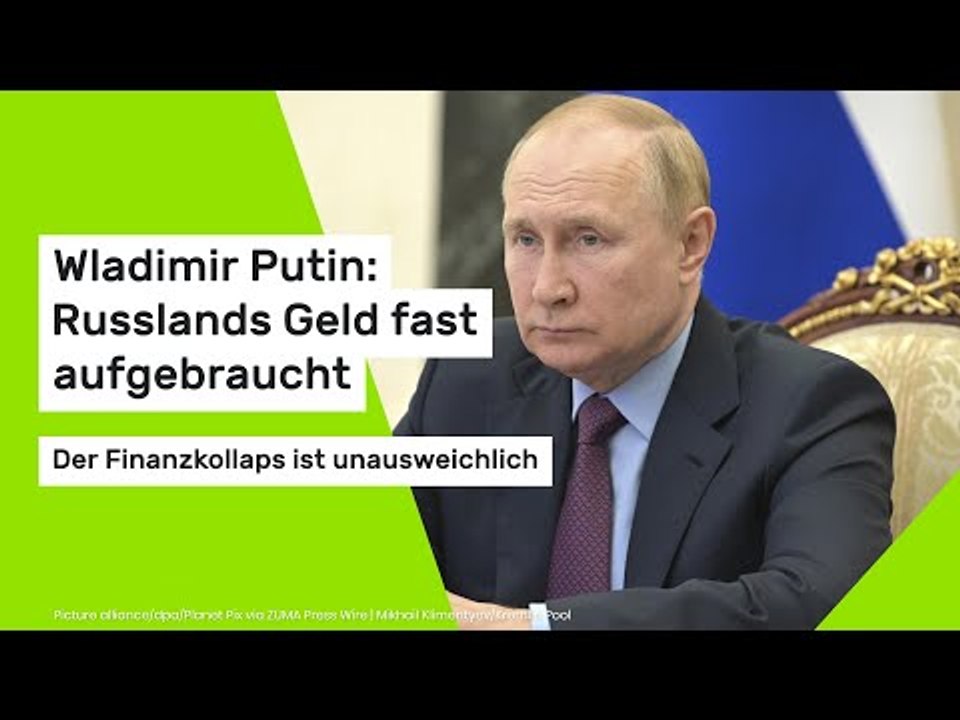 Wladimir Putin: Finanzkollaps ist unausweichlich