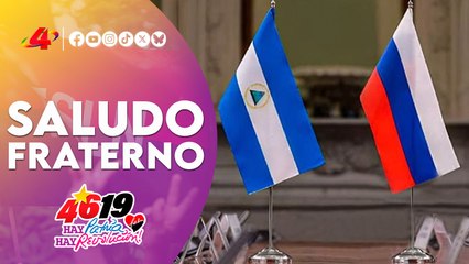 Comisión Mixta Rusia-Nicaragua expresa saludo fraterno por el 46/19 🇷🇺🤝