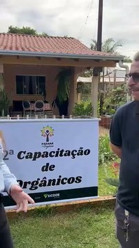 Produtores da região recebem capacitação sobre cultivo orgânico em Umuarama