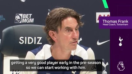 Frank delighted with Kudus signing