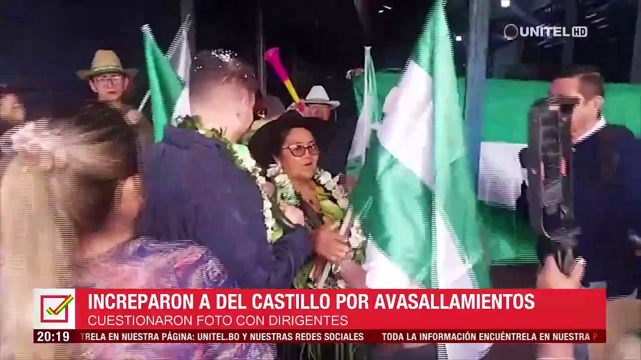 Dueña de predio avasallado que increpó a Del Castillo acusa a candidato del MAS de liderar grupo que toma tierras
