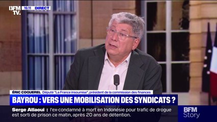 Budget 2026: "On est prêts à gouverner ce pays", déclare le député LFI Éric Coquerel