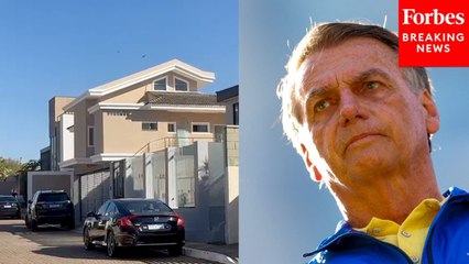 Federal Police Raid The Home Of Former Brazilian President Jair Bolsonaro