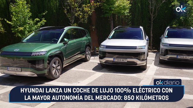 Hyundai lanza un coche de lujo 100% eléctrico con la mayor autonomía del mercado: 850 kilómetros